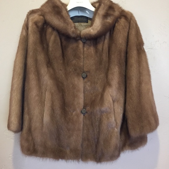 Switzer’s Jackets & Blazers - VINTAGE🌹custom mink coat